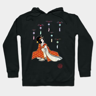 Bijinga - Festival of mecha chimes Hoodie